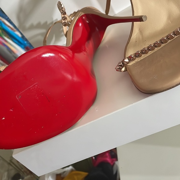 Christian Louboutin So Me 100 Nude/Pink Bronze - Picture 5 of 6